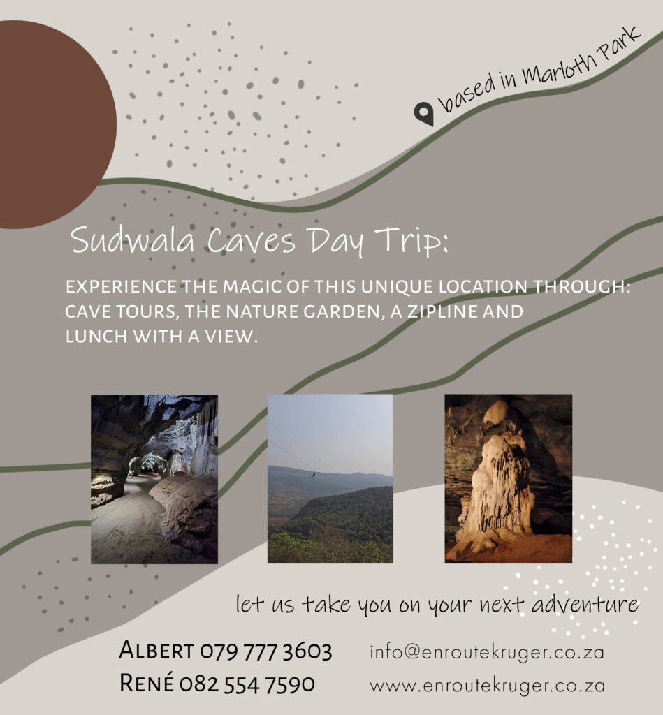 Sudwala Caves day trip with En Route Kruger